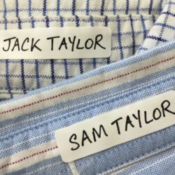Clothing labels for kids