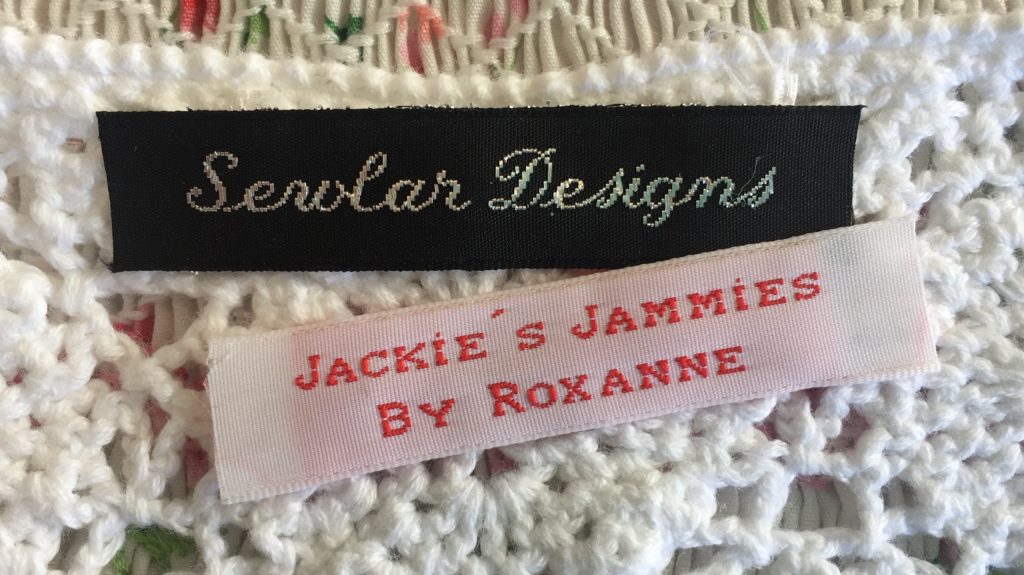 Personalized Sewing Labels | Custom Sew In Labels for Clothes ...