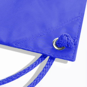 Personalized Drawstring Bag corner detail