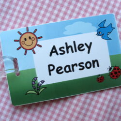Personalized name tags