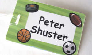 Personalized name tags