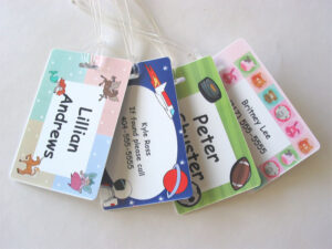 Personalized name tags