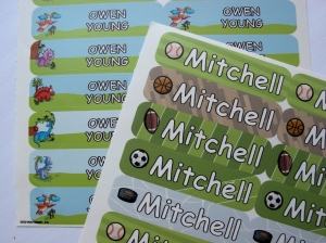 iron on name labels for kids
