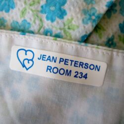 iron on clothing labels for nursing home