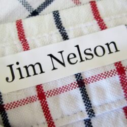 iron on clothes labels