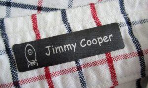 fabric iron on labels for clothes for kids
