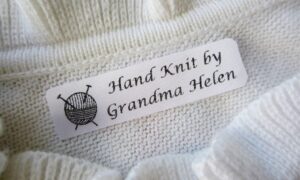 satin labels for handmade items