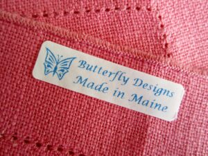 satin labels for handmade items