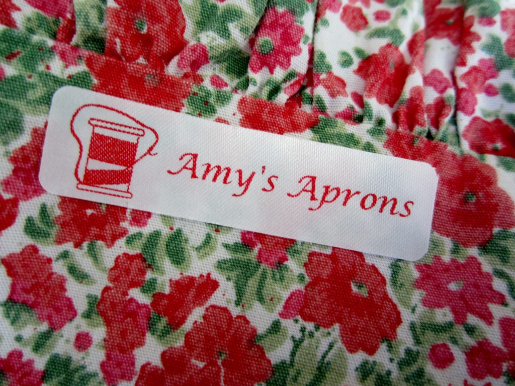 satin labels for handmade items