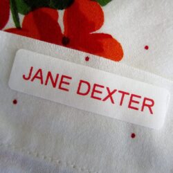 soft satin labels for clothes