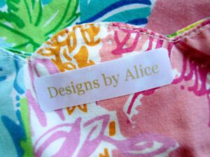 satin labels for small businesses
