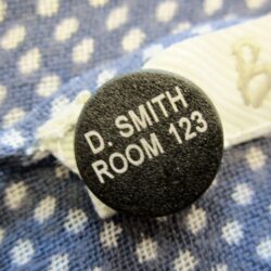 Laundry labels for clothes