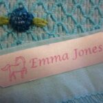 satin labels for kids clothing
