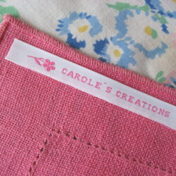 embroidered labels