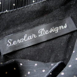 iron on woven labels