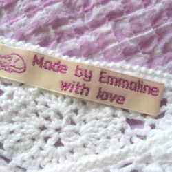 custom woven label
