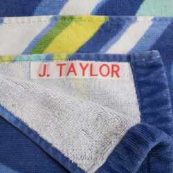 embroidered sew in labels