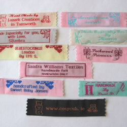custom sewing labels