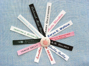 Custom sewing labels