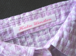 Sewing Labels, Personalized Sew In Labels for Clothes