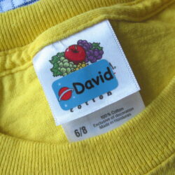 stick - on clothing labels for kids