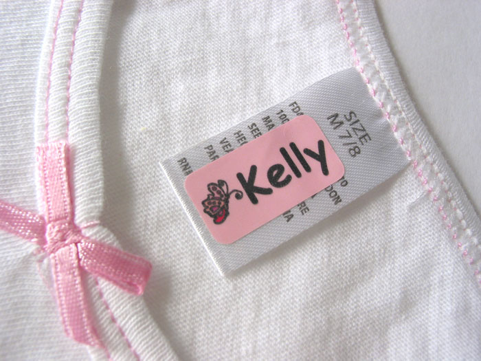Name Labels for Clothing  Stick On Labels for Clothes  